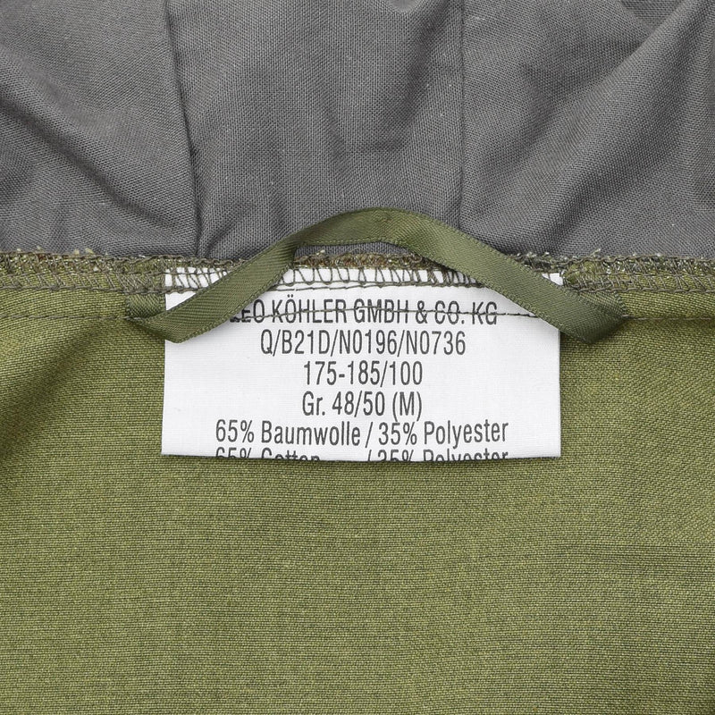 Veste tactique militaire à capuche KSK de Leo Kohler avec camouflage flecktarn