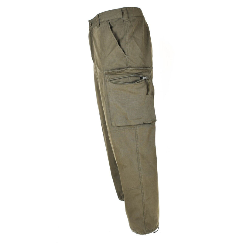 Pantalon de combat militaire autrichien authentique Rip stop OD Pantalon de combat militaire Olive BDU