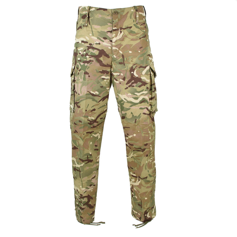 Pantalon de combat militaire britannique authentique Pantalon cargo de campagne MTP coupe-vent NEUF