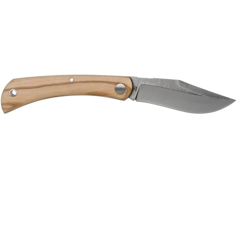 Couteau pliant FoxKnives Brand Italy LIBAR en acier inoxydable M390 avec manche en bois d'olivier