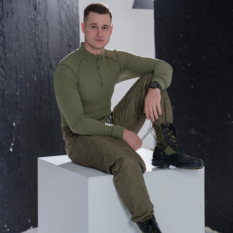 Véritable pantalon de l'armée tchèque M85, doublures de pantalons thermiques plus chaudes, leggings, doublure NEUF