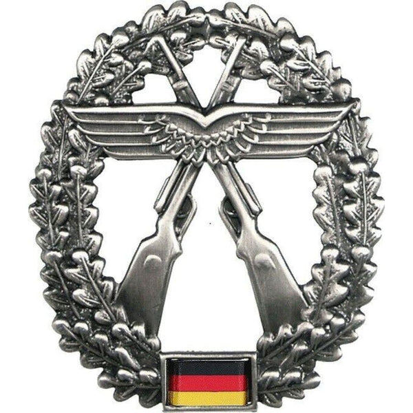 Insigne de béret de l'armée allemande authentique Cocarde du régiment de l'armée de l'air de la Luftwaffe