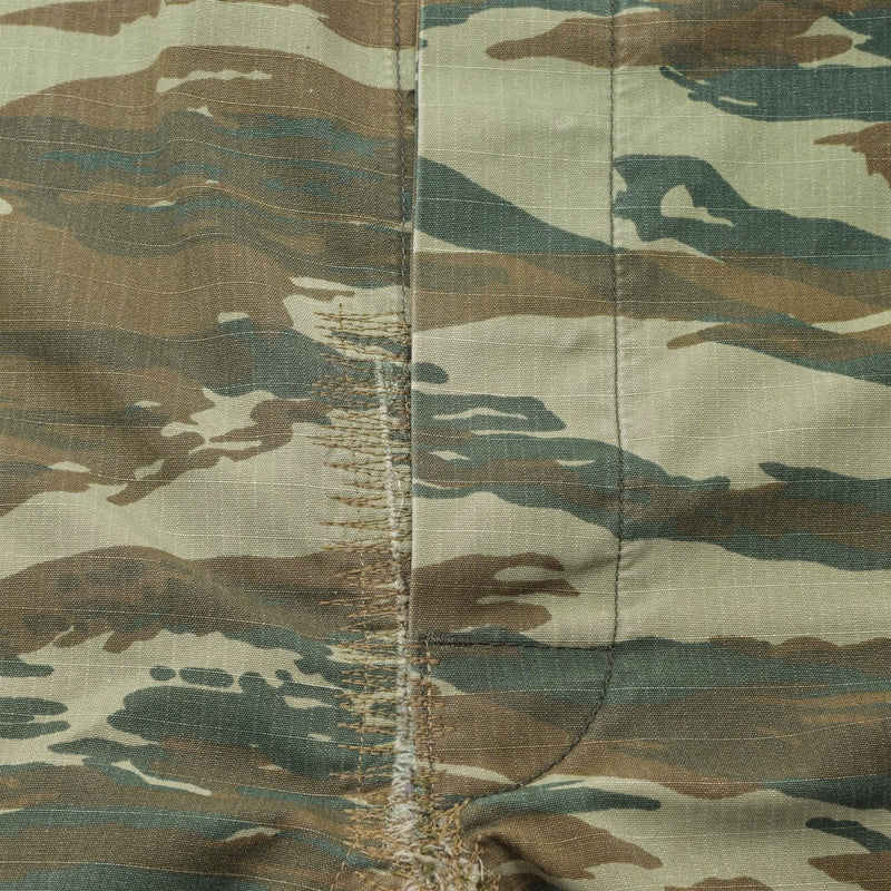 Pantalon BDU authentique de l'armée grecque, camouflage lézard ripstop, pantalon excédentaire militaire grec