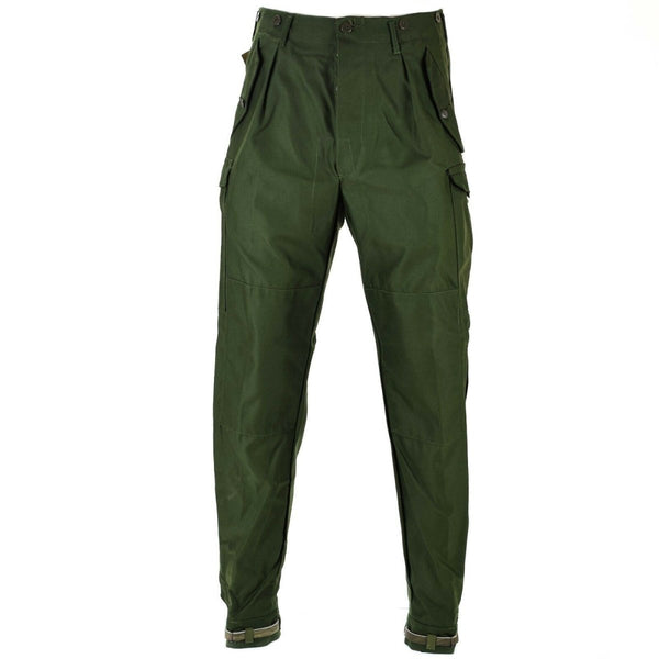 Pantalon de combat M59 de l'armée suédoise authentique, vert militaire