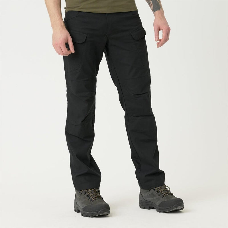 Pantalon tactique urbain Helikon-Tex en polycoton ripstop résistant pour l'extérieur Noir