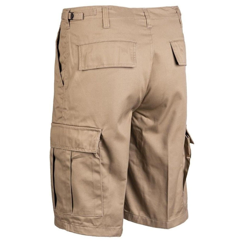 Bermuda de combat kaki de style militaire de marque Mil-Tec, short cargo militaire