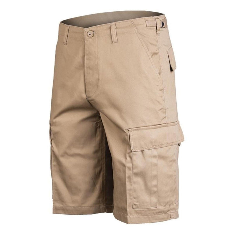 Bermuda de combat kaki de style militaire de marque Mil-Tec, short cargo militaire