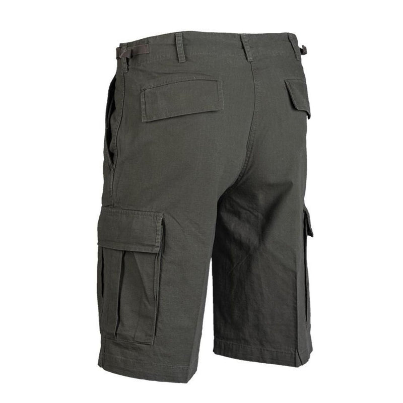 Short bermuda léger en ripstop prélavé de style armée américaine de marque Mil-Tec