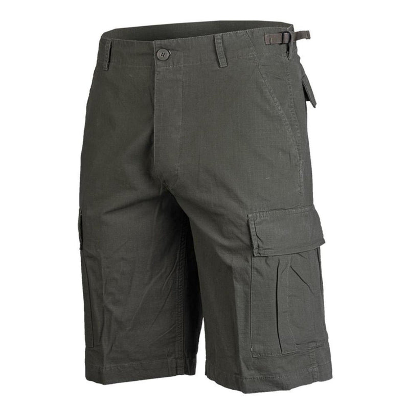 Short bermuda léger en ripstop prélavé de style armée américaine de marque Mil-Tec