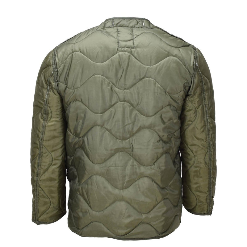 Parka MIL-TEC M65 Veste style armée américaine Doublure thermique amovible Capuche cachée OD