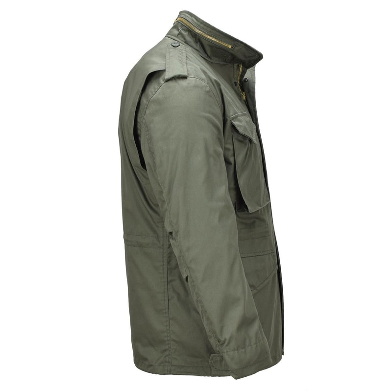 Parka MIL-TEC M65 Veste style armée américaine Doublure thermique amovible Capuche cachée OD