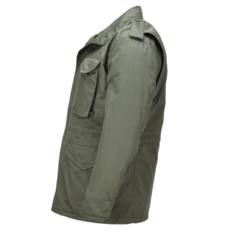 Parka MIL-TEC M65 Veste style armée américaine Doublure thermique amovible Capuche cachée OD