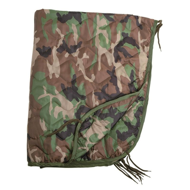 MIL-TEC Poncho Liner STEPPDECKE 210x150cm Dries Quickly Compression Sack