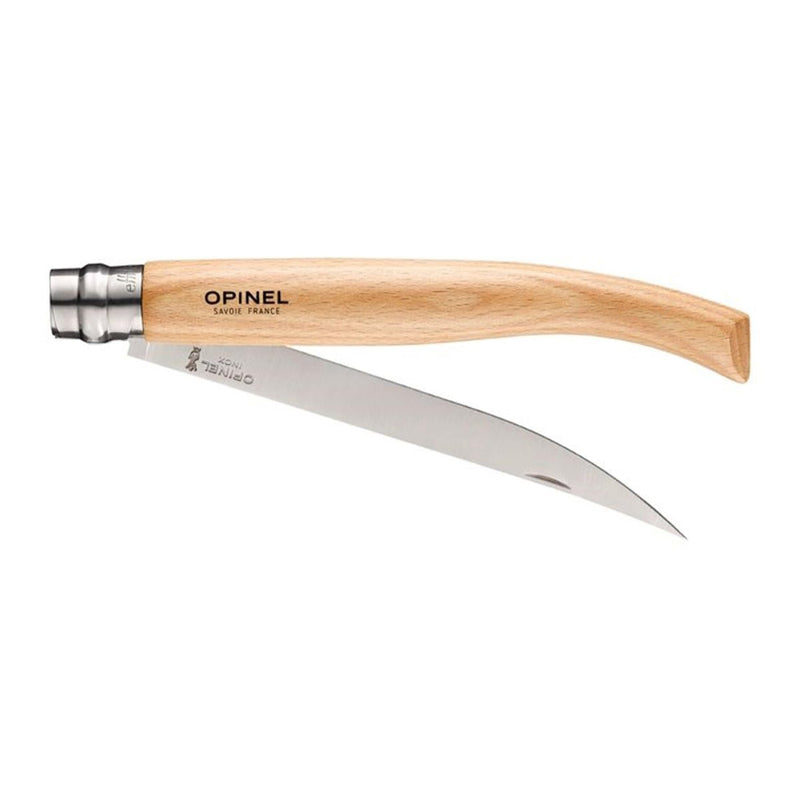 Couteau à fileter Opinel Effilé 15 en hêtre lame pliable en inox