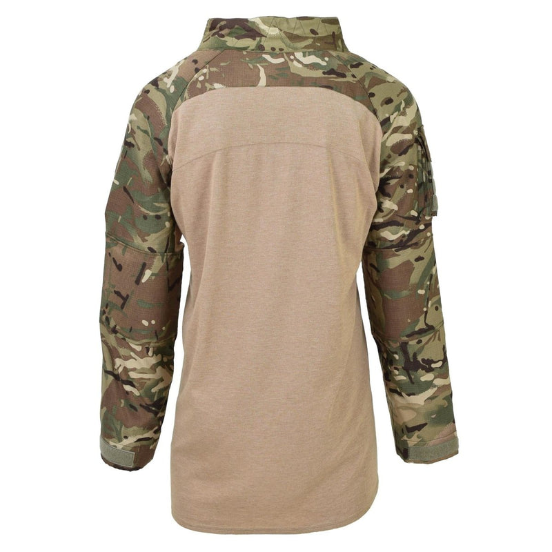 Chemises de combat originales pour équipages de l'armée britannique MTP multicam UBAC pour temps chaud NEUF