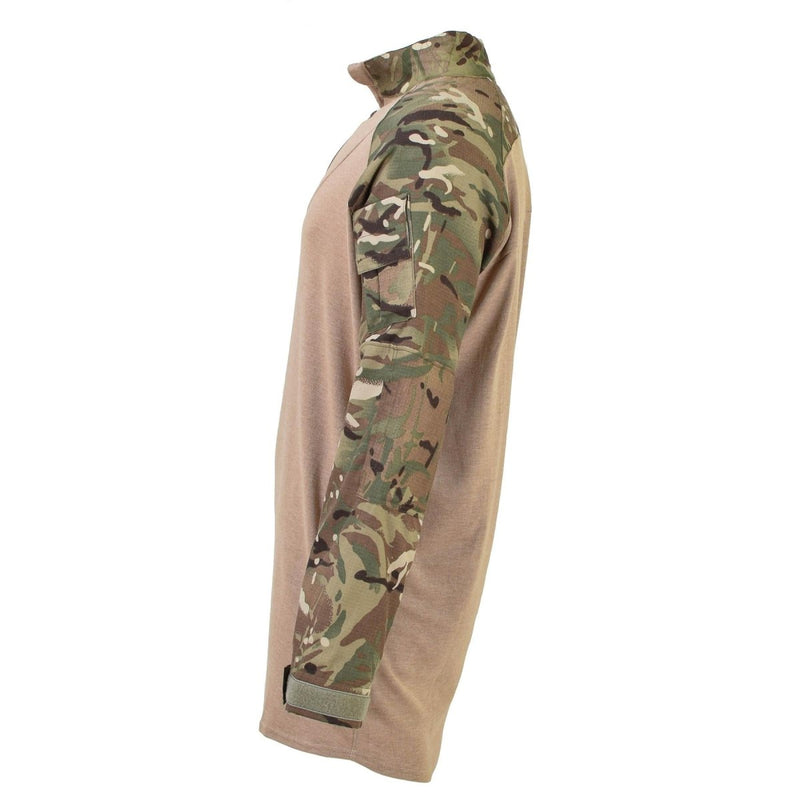 Chemises de combat originales pour équipages de l'armée britannique MTP multicam UBAC pour temps chaud NEUF