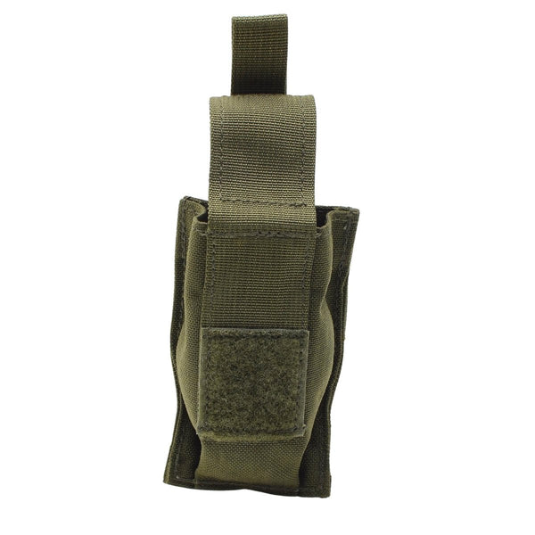 Étui pour chargeur de pistolet unique d'origine britannique militaire FB, sac à chargeur, olive