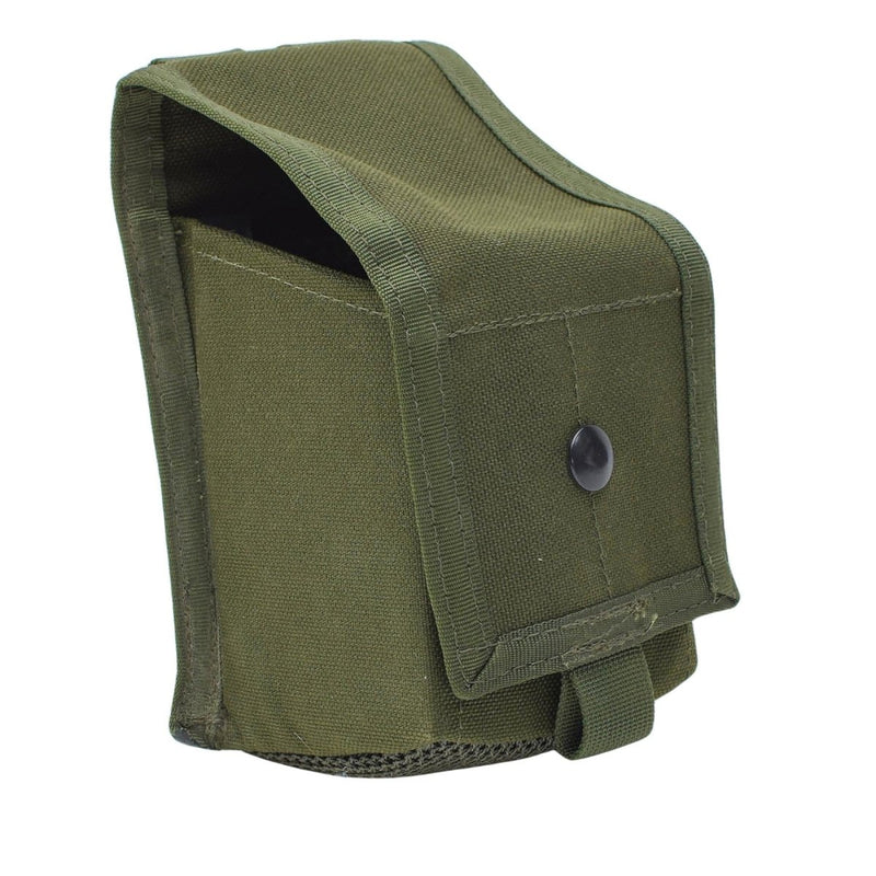 Pochette de chargeur double militaire britannique originale G36 olive M16 mag bag nylon