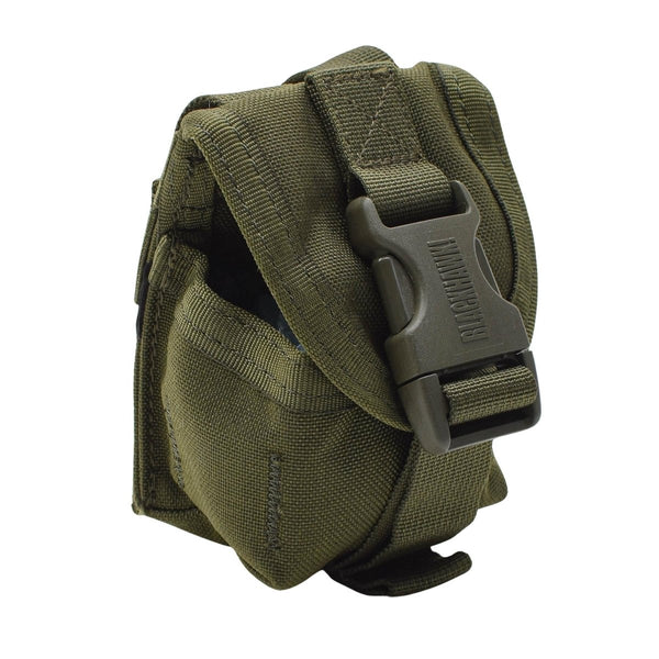 Pochette à grenade unique militaire britannique originale Molle sac tactique de campagne Olive