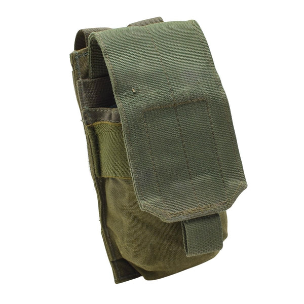 Pochette de chargeur unique militaire britannique d'origine pour M4/M16, porte-chargeur Olive