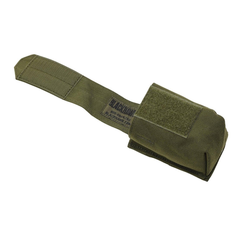 Pochette de grenade fumigène militaire britannique originale, sac unique tactique de l'armée Olive