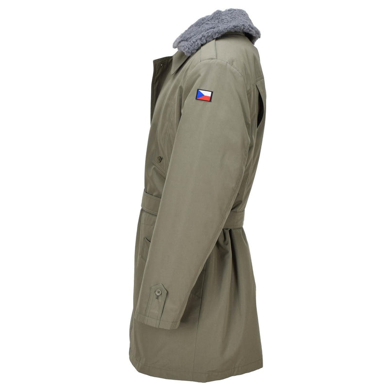 Parka de campagne d'origine de l'armée tchèque M85 Veste d'hiver olive avec doublure NEUF