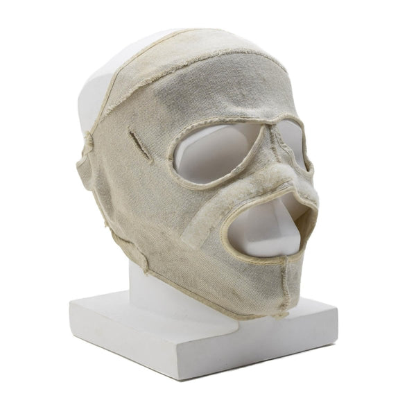 Masque facial militaire néerlandais original résistant aux flammes en aramide pour temps froid, blanc