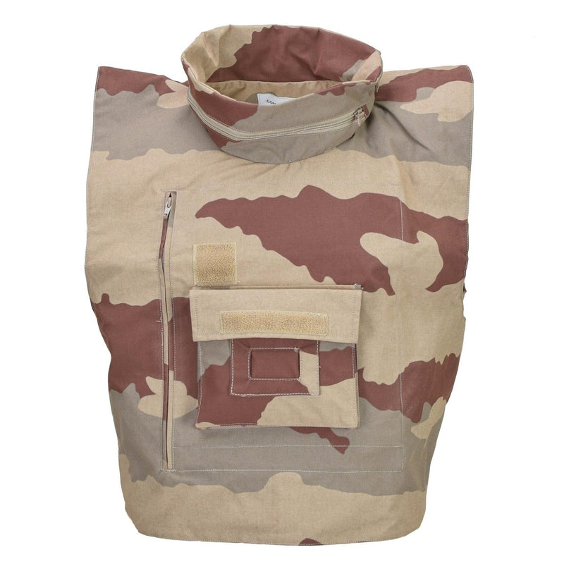 Gilet tactique militaire français d'origine sans plaques balistiques camouflage désert