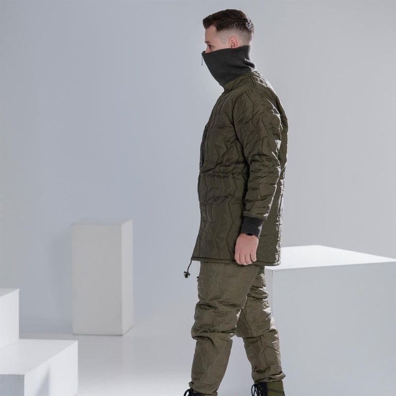 Veste de campagne parka d'origine de l'armée allemande avec doublure en matelassé, édition militaire d'hiver, NEUF