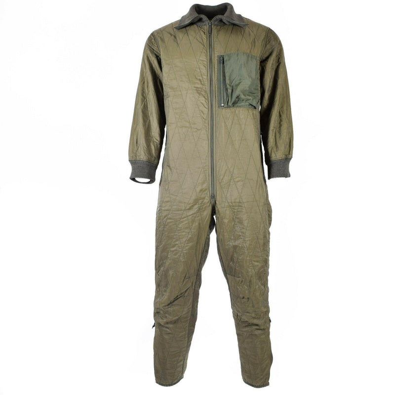 Combinaison militaire allemande originale isolée pour temps froid Olive