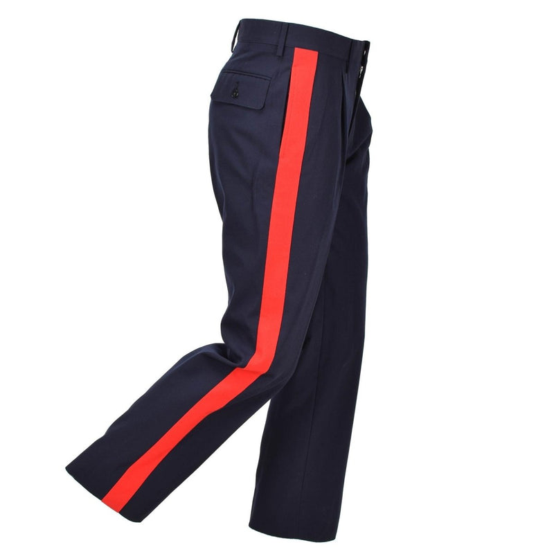 Pantalon de police de l'armée italienne d'origine Arma dei Carabinieri Pantalon bleu NEUF