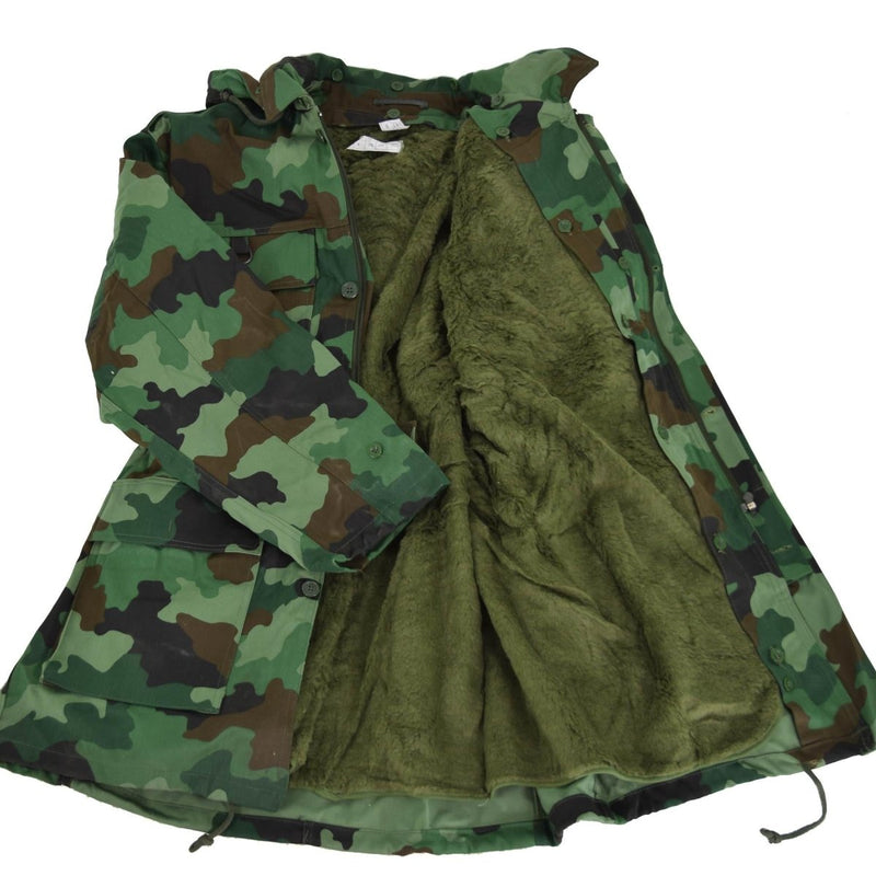 Veste BDU originale des forces spéciales de l'armée serbe avec doublure NEUF