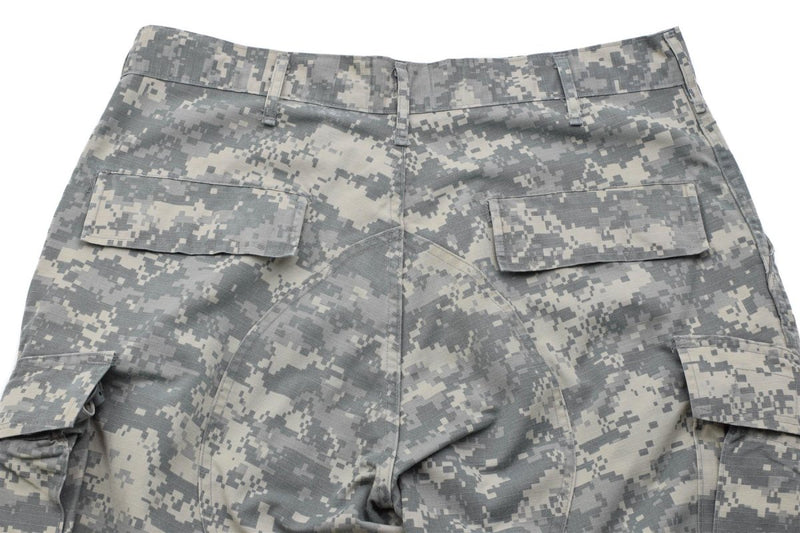 Pantalon de terrain militaire américain original Rip Stop ACU Digital Tiger Stripe Camo