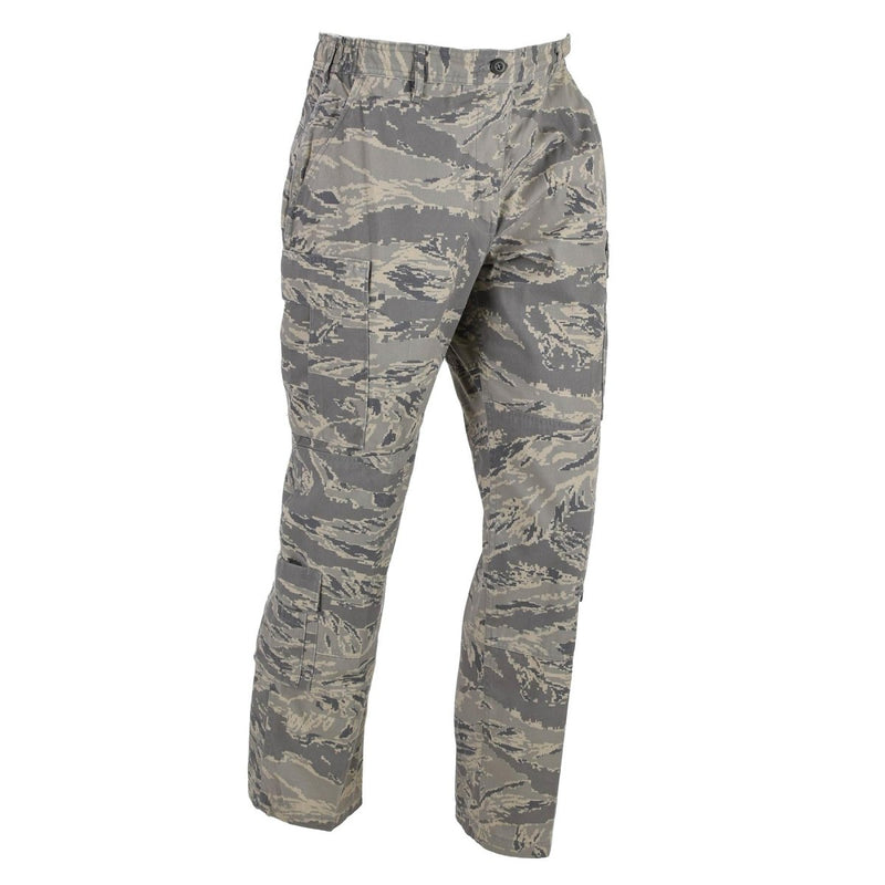 Pantalon de terrain militaire américain original pour femme ABU Digital Tiger Stripe Camouflage