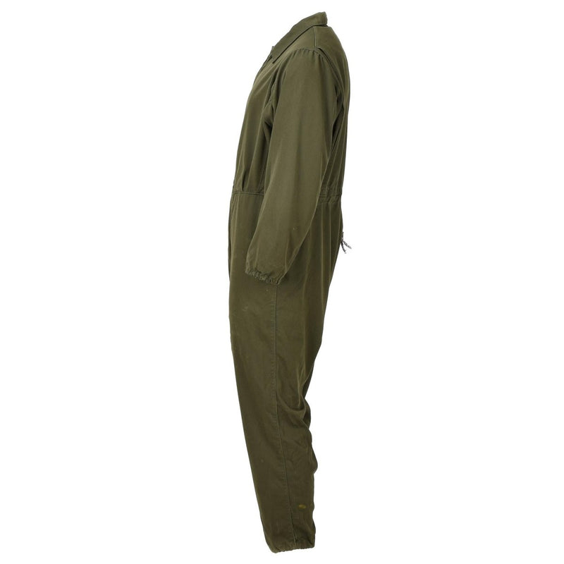 Combinaison de travail originale de mécanicien militaire américain, combinaison uniforme de combinaison mess Olive