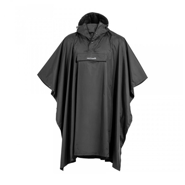 Poncho pliable PENTAGON Cloudburst imperméable et respirant avec détails réfléchissants