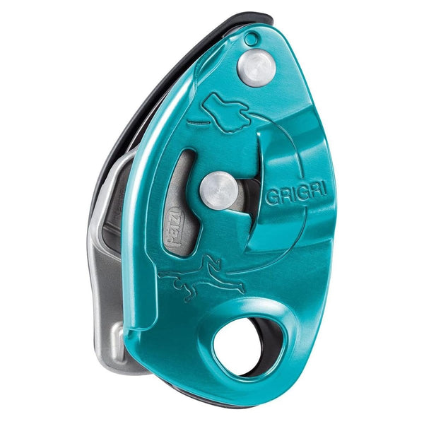 PETZL Grigri Dispositif d'assurage à freinage assisté Equipement d'escalade Aluminium Bleu