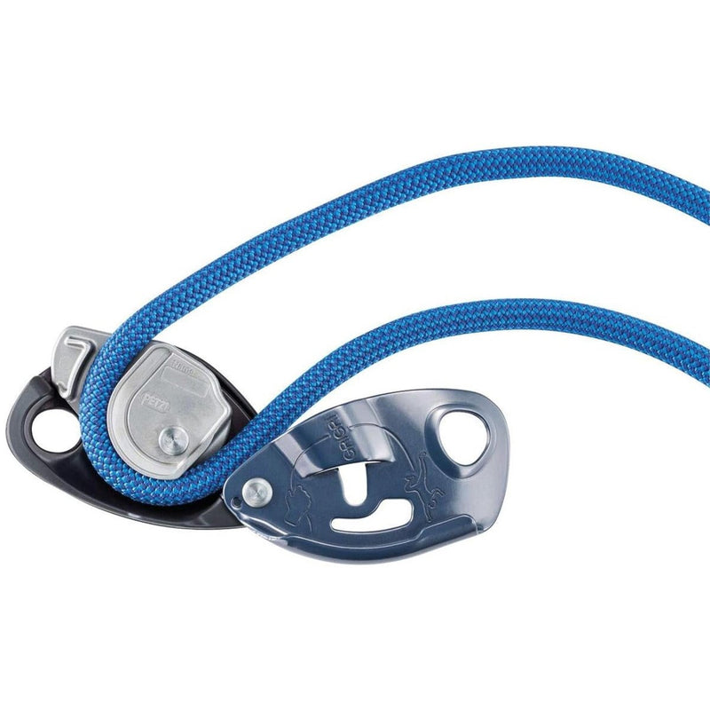 PETZL Grigri Dispositif d'assurage à freinage assisté Equipement d'escalade Aluminium Bleu