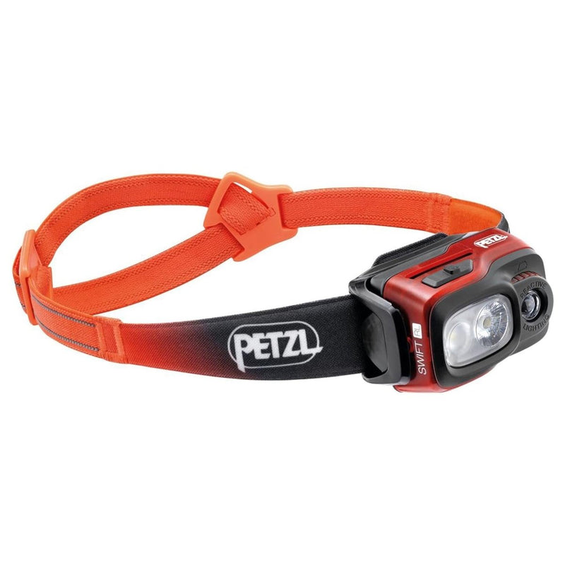 PETZL Swift RL Lampe frontale 1100 lumens rechargeable et résistante à l'eau Orange