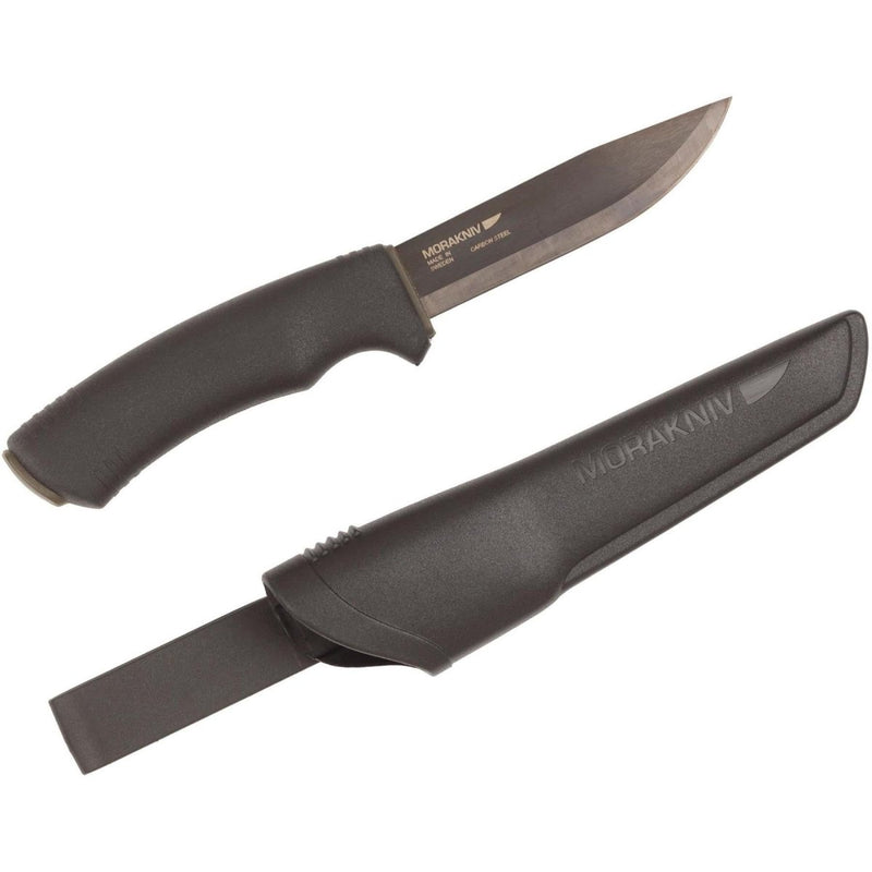 Couteau suédois MORA Bushcraft Black Carbon Chasse Survie Tactique Lame fixe