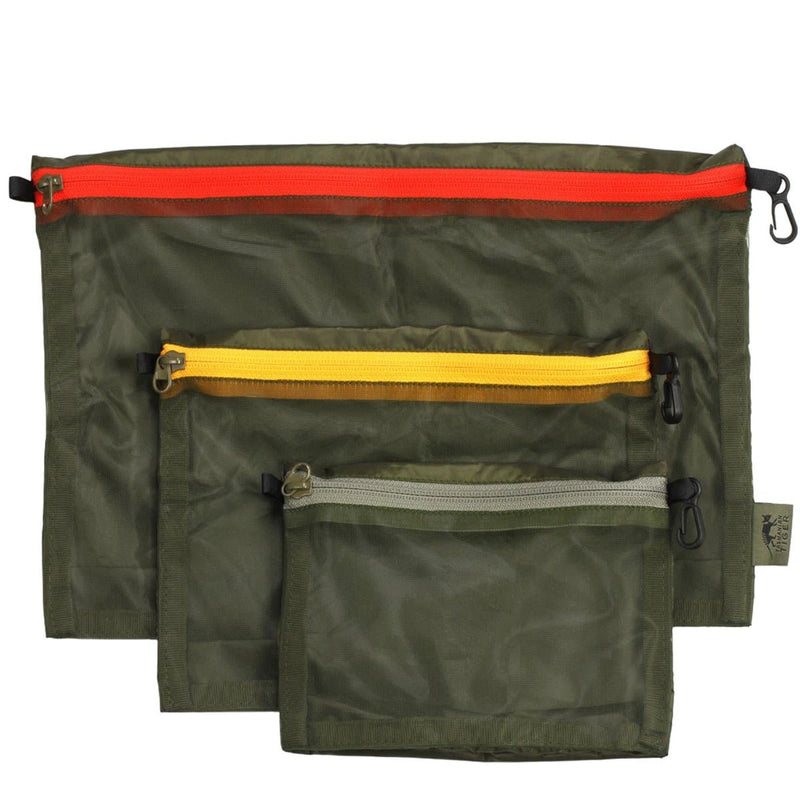 Ensemble de sacs de poche en filet Tasmanian Tiger 3 tailles Pochette de rangement tactique EDC Gear