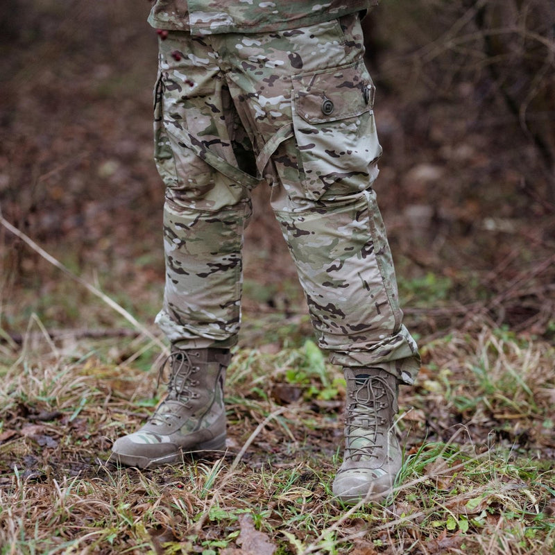 Bottes Teesar TACTICAL MULTICAM à fermeture éclair latérale pour la chasse, la randonnée, le trekking, chaussures de service