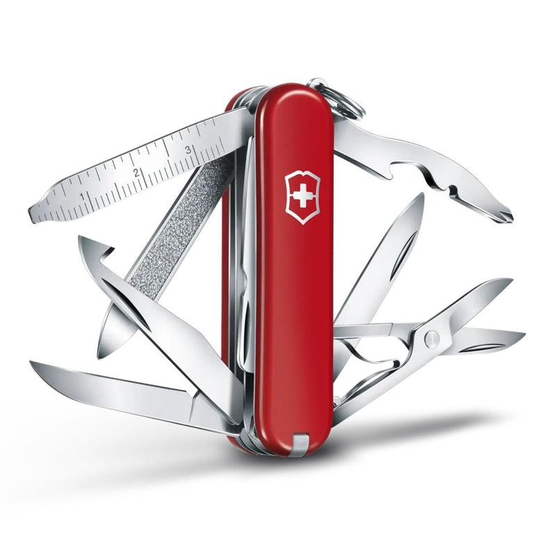 Couteau multifonction Victorinox Swiss Mini Champ 15 fonctions en acier inoxydable