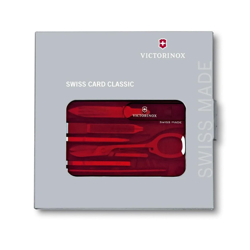 Outil multifonction Victorinox SwissCard Classic 10 fonctions Compact et pratique