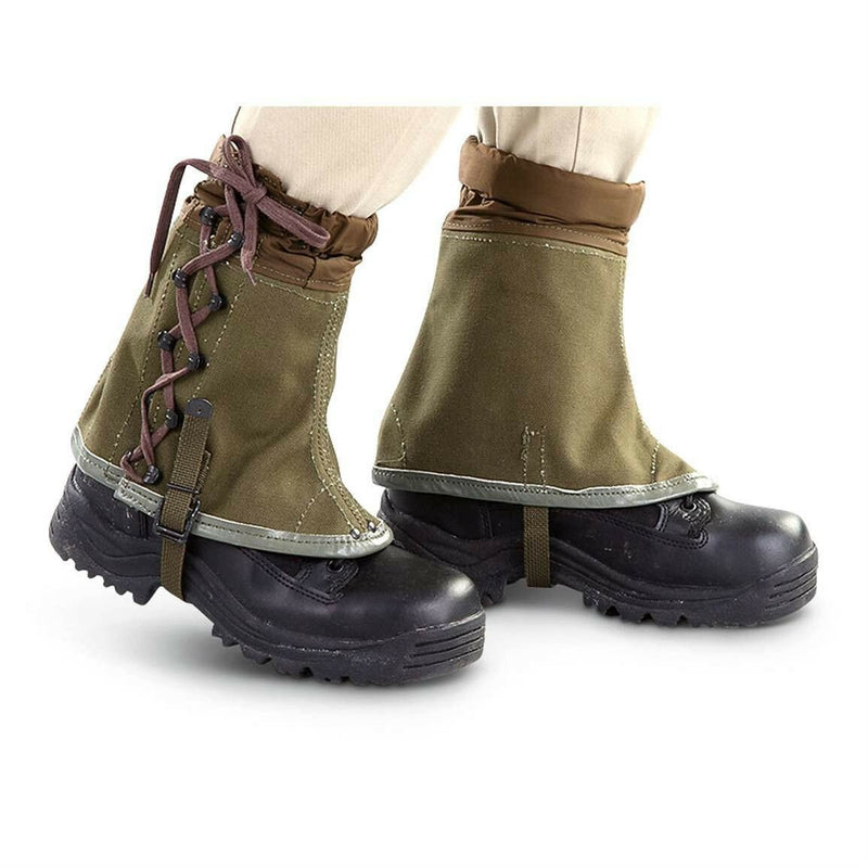 military canvas gaiters