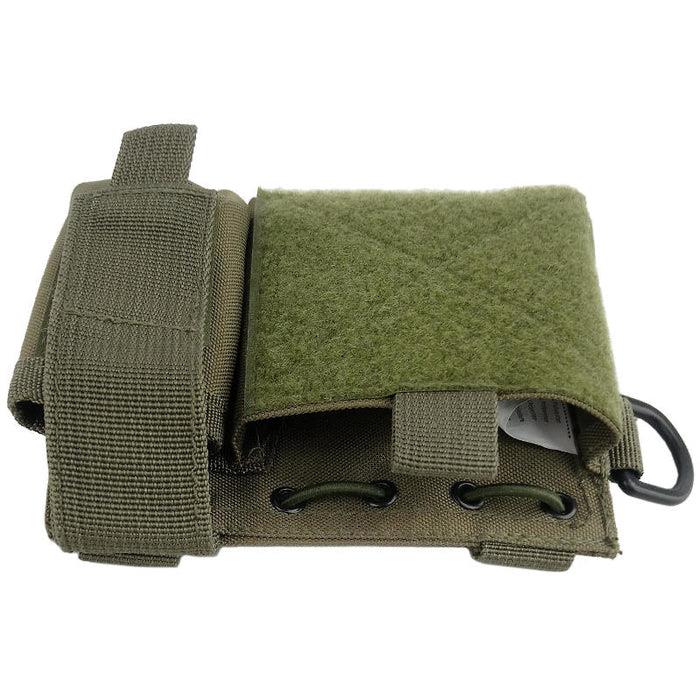 MIL-TEC ADMIN Pouch molle attachment flashlight pen notebook pocket olive