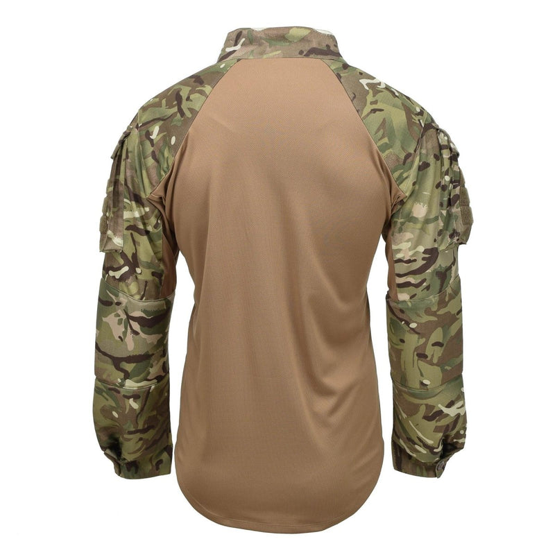 Original British under body shirt UBAC MTP camo military issue lightweight hook and loop attachment