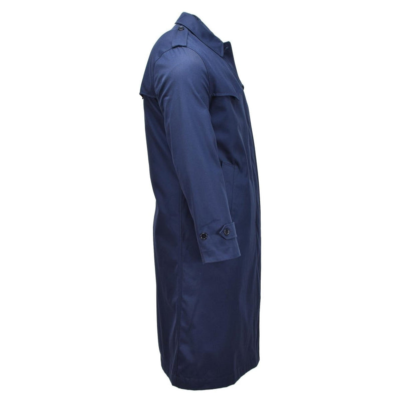 dutch military women raincoat blue color