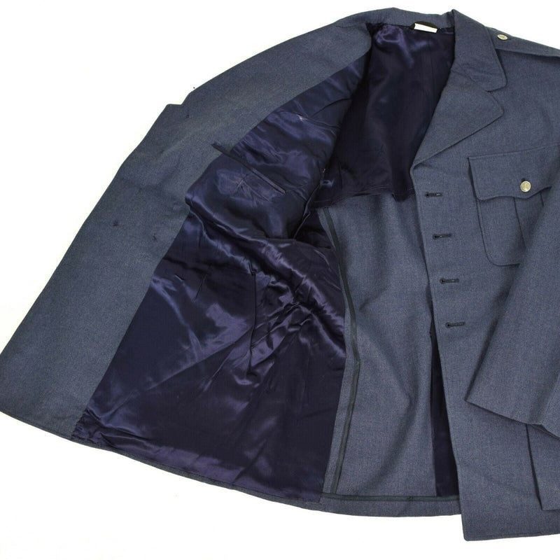 Original US Army Air Force classic dress formal  jacket coat men's blue USAF wool coat Service Dress midweight