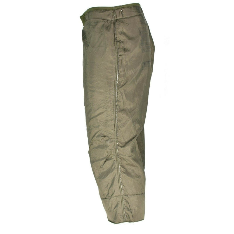 Original U.S army quilted pants liner M65 M 1951 thermal lining 3/4 quilt warmer vintage